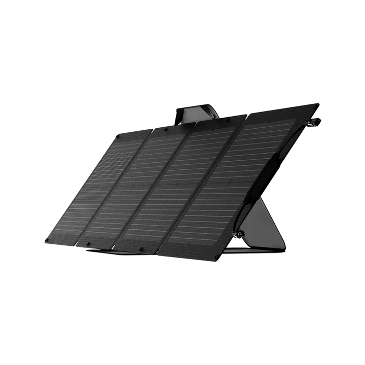 EcoFlow 110W Portable Solar Panel, Foldable with Carry Case, High 23% Efficiency, IP68 Water ＆ Dustproof Design for Camping, RVs, or Backyard Use EcoFlow DELTA Solar Generator (PV110W)