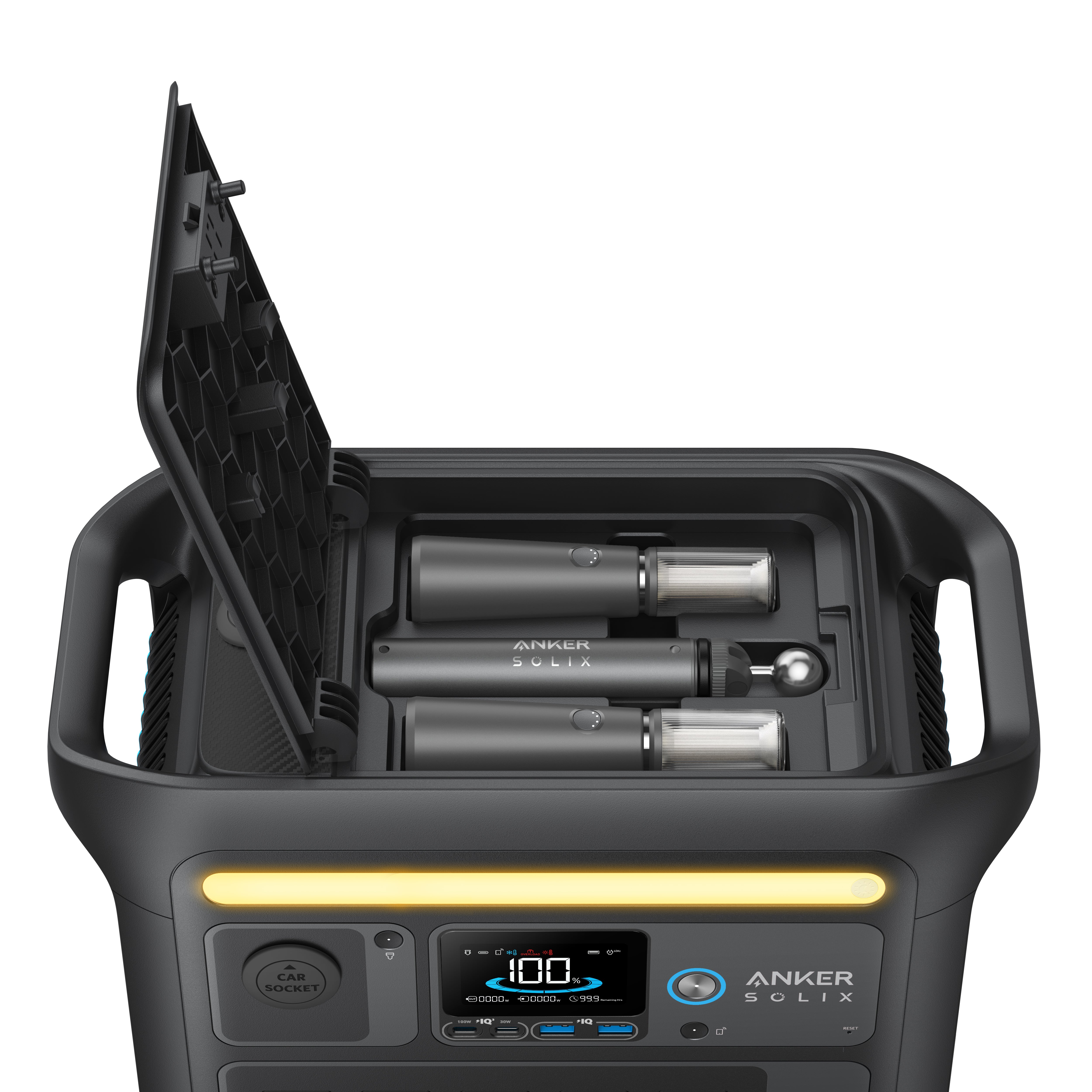 Anker SOLIX C800X Portable Power Station+100W Solar Panel Bundle