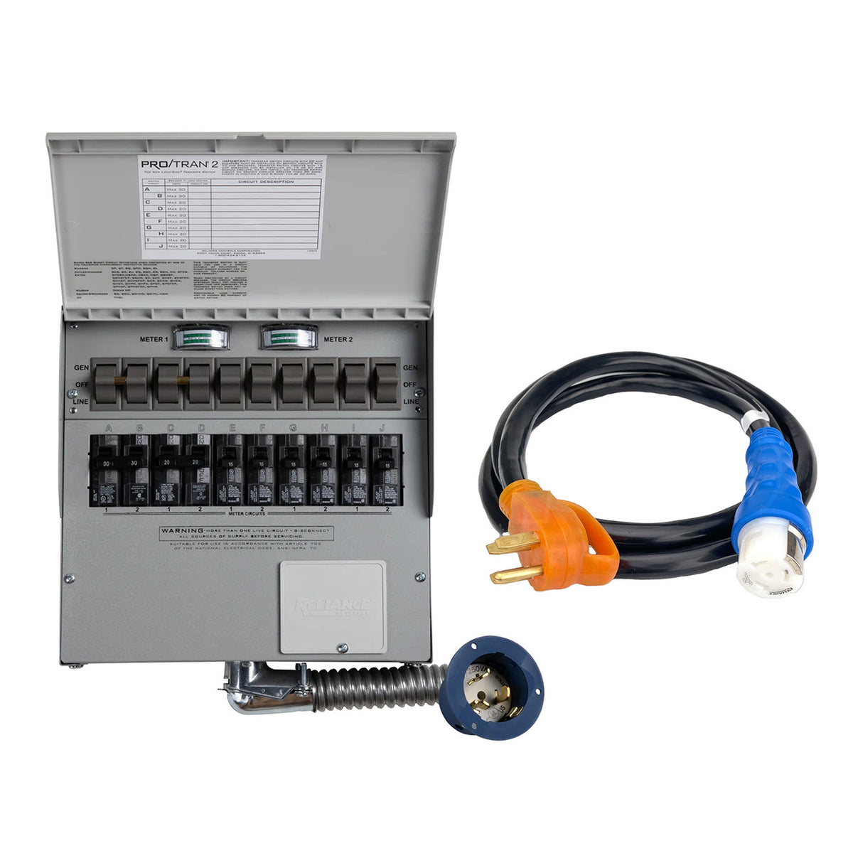 Anker SOLIX Home Backup Kit (50A Transfer Switch + Cable) – Automaxx