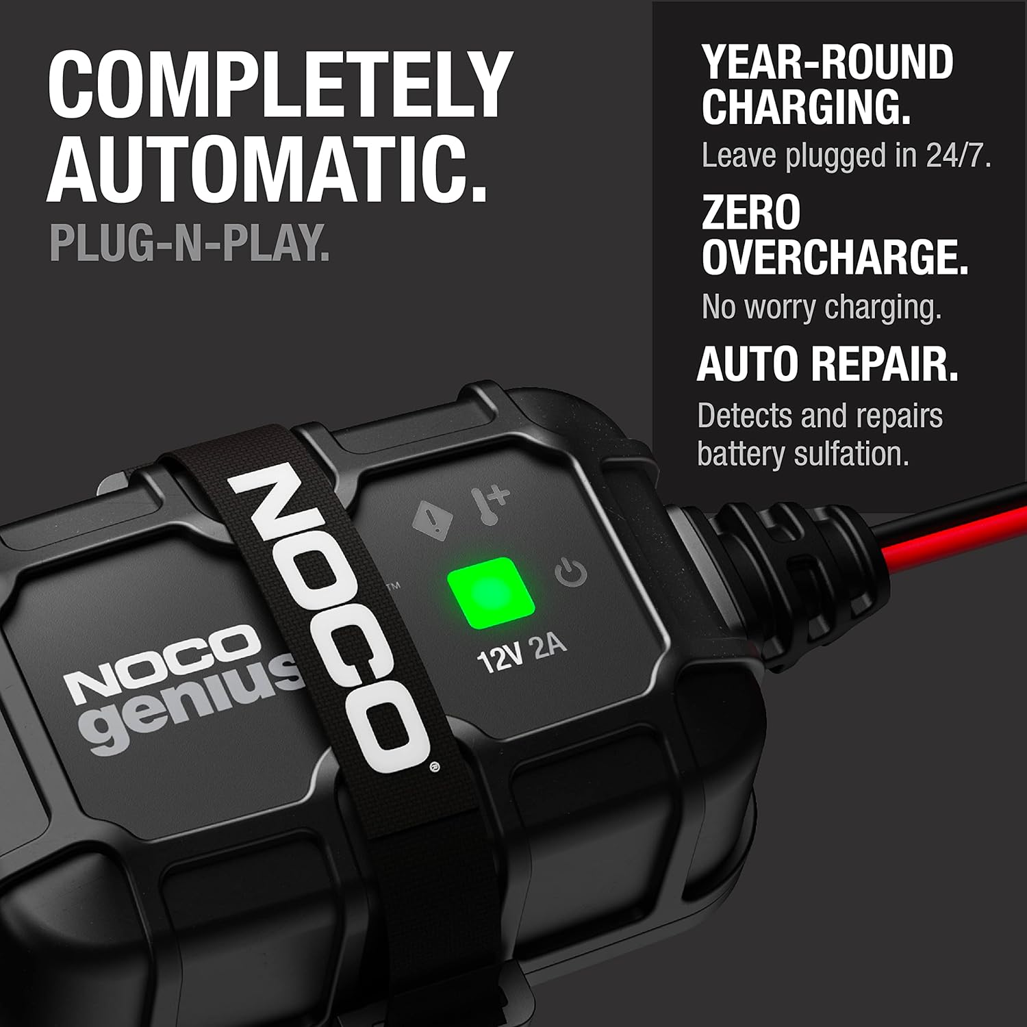 NOCO GENIUS2D 2A Direct-Mount Onboard Car Battery Charger – Automaxx